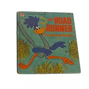 The Road Runner Tumbleweed Trouble 1971 Whitman Book By Jack Woolgar Tell A Tale - Picture 1 of 11