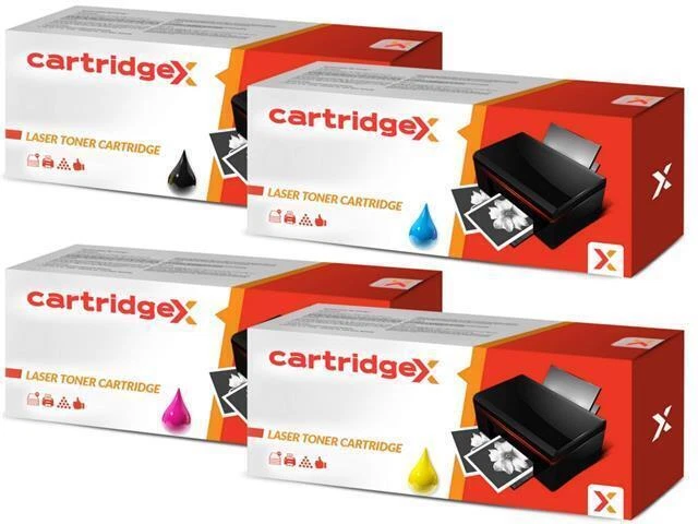4 Toner Cartridges Set Compatible with Epson S05055 C13S050557/6/5/4 - Image 1 of 1