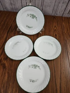 Corelle by Corning Callaway Ivy Salad Side Dessert Plates 7" Vintage Lot of 4 - Picture 1 of 14