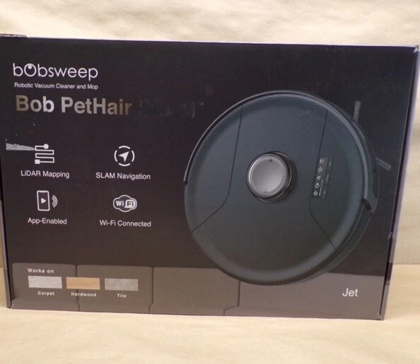 Bobsweep PetHair Slam Wi-Fi Connected Robot Vacuum Cleaner - Image 1 of 1