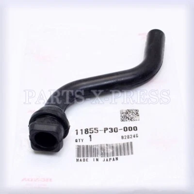 11855P30000 GENUINO OEM HONDA CIVIC ACURA INTEGRA PCV VÁLVULA MANGUERA DE AIRE TUBO DE GOMA Foto 1 de 4