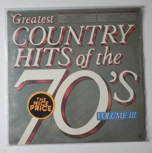 Greatest Country Hits of the 70s LP Vinyl Record Music Volume II Album 1981 - Picture 1 of 9