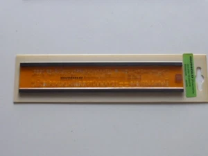 Schriftschablone RUMOLD 5 mm gerade Schrift UNBENUTZT - Bild 1 von 1