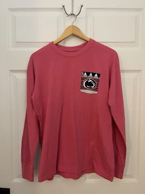 Penn State Nittany Lions New Pink Longsleeve T-shirt “Fight On State” Womens S - Image 1 of 4