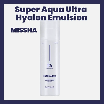 Эмульсия MISSHA Super Aqua Ultra Hyalon, 4,5 жидких унции - Изображение 1 из 4