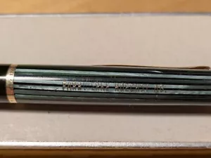 Pelikan 355 Kugelschreiber grün gestreift Farbwerke Hoechst AG - Bild 1 von 3
