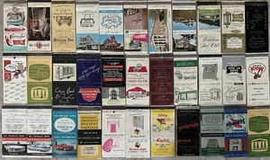 33 Wide Matchbook Covers Lehigh Valley PA Allentown Bethlehem Easton Quakertown - Picture 1 of 6