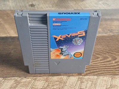 Xevious (Nintendo Entertainment System, 1988) NES Game Only - Tested - Image 1 of 2