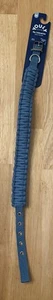 Youly the Bohemian Blue Macrame Dog Collar, Medium - Picture 1 of 5