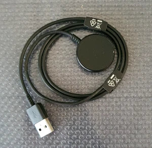 Chargeur de montre sans fil Samsung authentique - Modèle EP-OR825 - Noir - USB A - Photo 1 sur 4