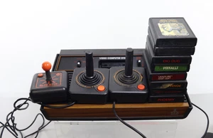 Paquete de consola Atari CX-2600 con joystick de 8 juegos súper limpio - Imagen 1 de 8
