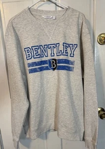 Bentley University Langarm Pullover Camp David Herren Gr. XL Grau Neu Ohne Etikett - Bild 1 von 2
