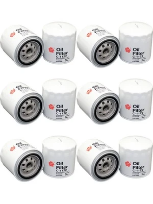 6 x Sakura Spin-On Oil Filter C-1122 fits Volvo S40 2.0 644 - image 1 of 4