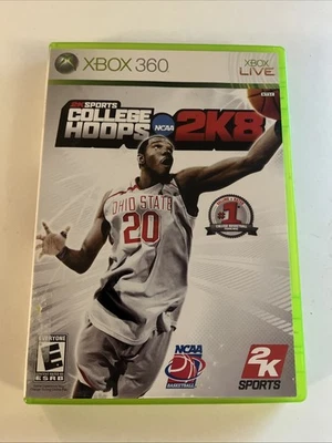 College Hoops 2K8 (Microsoft Xbox 360, 2007) CIB W/manual Great Cond! Ships Fast - Image 1 of 4