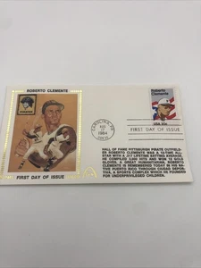Roberto Clemente First Day Of Issue Gateway Cachet Postcard Envelope w/ Stamp - Picture 1 of 1