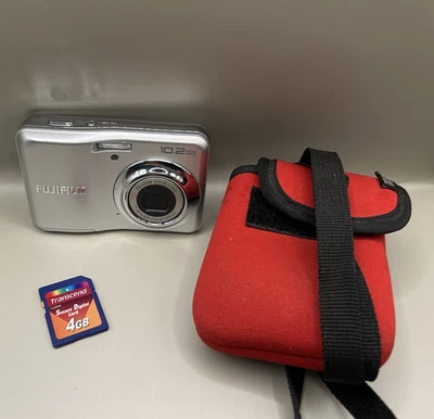 Fujifilm FinePix A170 SILBER 10MP 3xZoom Kamera TOP ZUSTAND GETESTET - Bild 1 von 4