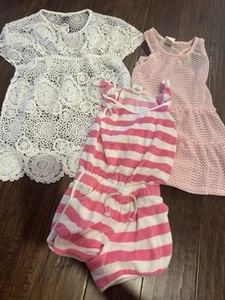 Girls Shade Critters Cover Ups Lot Of 3 Size S/6 - Picture 1 of 1