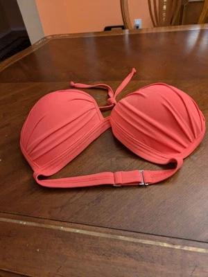 VENUS Pink Triangle Bikini Bathing Suit Swim Top Size 34G/36DDD - Image 1 of 4