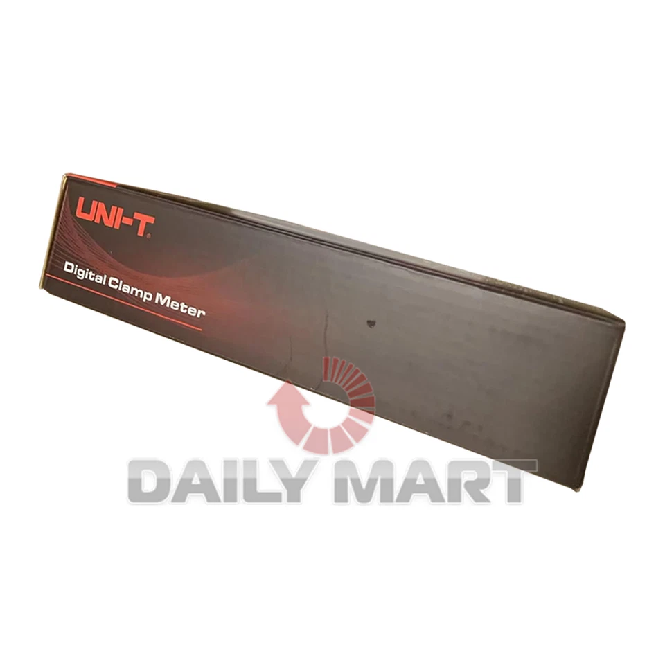 Uni-t Ut204a Digital Handheld Clamp Multimeter Tester DMM Voltmeter Amp AC DC