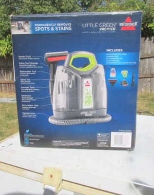 BISSELL Little Green Premier Carpet & Upholstery Cleaner Model 3500 ~ New in Box - Image 1 of 4