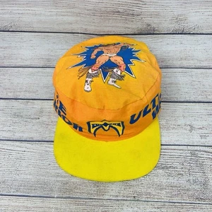 Vintage 1991 WWF Ultimate Warrior Painters Hat TitanSports - Good Condition! - Picture 1 of 8