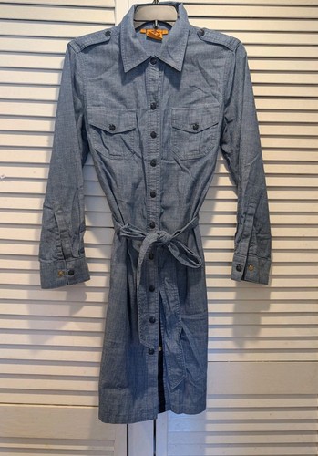 Abito camicia denim Tory Burch Brigitte taglia 10