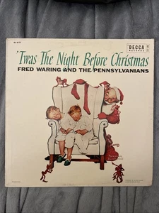 Fred Waring Twas The Night Before Christmas LP Album - USED!!! - Foto 1 di 8