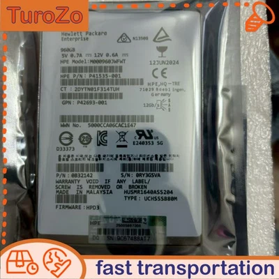 HPE P40510-B21 P41535-001 960GB SAS 12G MU SFF Gen10 Gen11 BC Server SSD - Image 1 of 4