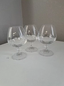 3er Set Vintage Spiegelau Kristall Cognac Schnaps Schnaps Schnaps  - Bild 1 von 6