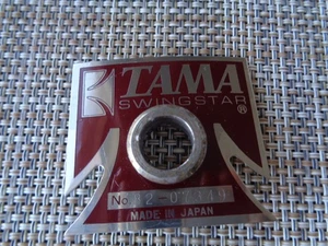 1982 VINTAGE TAMA SWINGSTAR RED COLOR T BADGE & GROMMET MADE IN JAPAN RARE V.G. - Bild 1 von 5