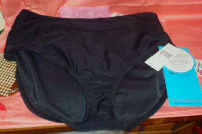 NOVO IT FIGURES CALCINHA PRETA MAIS FINA BARRIGA-TAMANHO 16- - Imagem 1 de 4