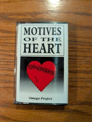 Omega Project – Motives of the Heart 1991 Christian Rock Cassette Tape Rare - Image 1 of 4