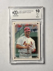 2007 Upper Deck Capolavori Albert Pujols #49 BCCG 10 St. Louis Cardinals - Foto 1 di 2