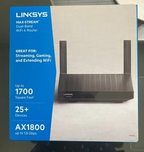 Linksys MR7350 Max-Stream Dual-Band Wi-Fi 6 Router - Picture 1 of 2