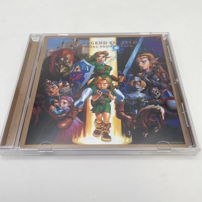 The Legend of Zelda: Ocarina of Time Original Soundtrack CD Japan Game - Image 1 of 4