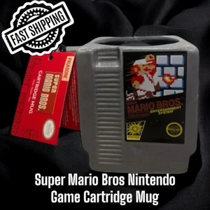 NWT Classic NES Nintendo Super Mario Brothers Game Cartridge Mug FAST SHIPPING! - Picture 1 of 7