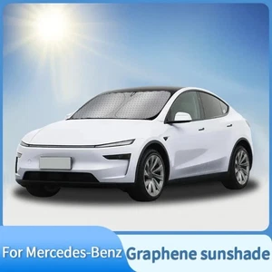 Graphene Car Sunshade For Mercedes Benz AMG GLE CLA GLC GLCL B Heat Insulation - Bild 1 von 41