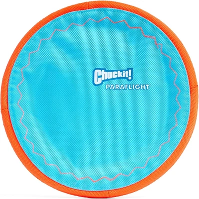 Chuckit! Paraflight Flying Disc Dog Toy - Water Floating Flyer - Durable Nylon C - Image 1 of 4