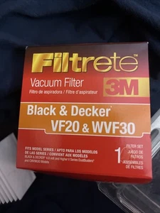 Filtro 3M para Black & Decker VF20 y WVF30 Dust Buster nuevo - Imagen 1 de 5