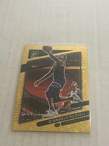 2021-22 Donruss Optic D’Angelo Russell Gold Disco Prizm /10 SSP - Picture 1 of 2