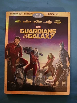 Guardians of the Galaxy (3D Blu-ray, Digital HD) w/slipcover COMBINED SHIPPING - Image 1 of 3