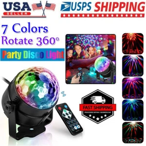 USB RGB Discoteca Fiesta Luz LED Escenario Escenario Luces KTV Estroboscópico DJ Sonido Activado EE. UU. - Imagen 1 de 10