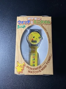 Vintage Pokémon Pikachu Wristwatch 1999 Banpresto Pocket Monsters Japan - Picture 1 of 5
