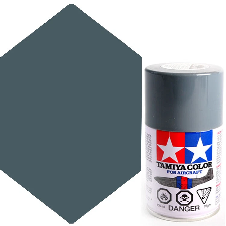Pintura en aerosol laca para aviones Tamiya AS-10 gris océano RAF 3 OZ Foto 1 de 1