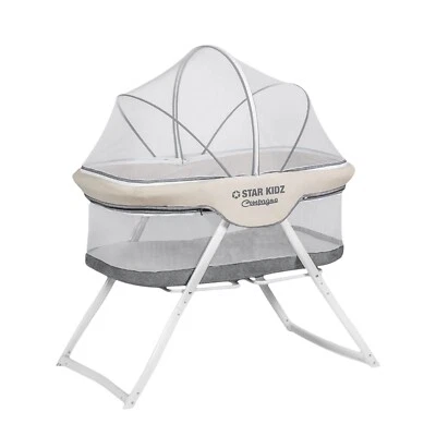 Star Kidz Compagno Baby Portable Bassinet Grey - image 1 of 4
