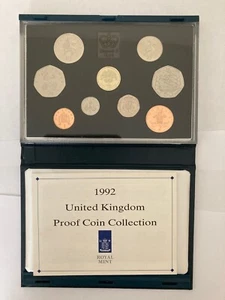 CONJUNTOS DE PRUEBA DE MONEDAS ANUALES COMO NUEVOS REALES AÑOS 1991 A 1999 CAJA AZUL EDICIONES DE LUJO GB - Imagen 1 de 70