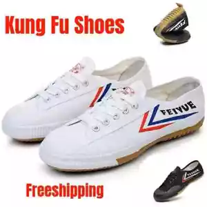 Martial Arts Tai Chi Kung Fu Shoes Taekwondo Wushu Karate Footwear Sports - Picture 1 of 26