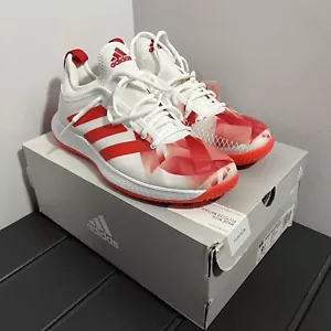 NEU Adidas Defiant Generation weiß rot Tennis Schuhe Damengröße 9,5 H96207 - Bild 1 von 10