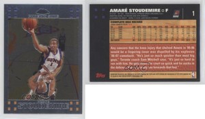 2007-08 Topps Chrome Amare Stoudemire Amar'e Stoudemire #1