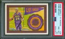 2008-09 Topps T-51 Murad KOBE BRYANT #35 Lakers HOF SP Rare NM-Mint+ PSA 8.5